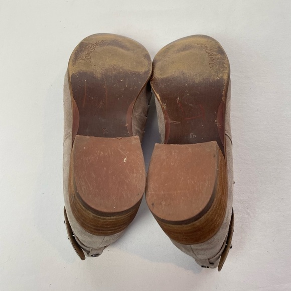 Sam Edelman Pierson Woven Cutout Booties in Putty Size 8.5 - Picture 7 of 9